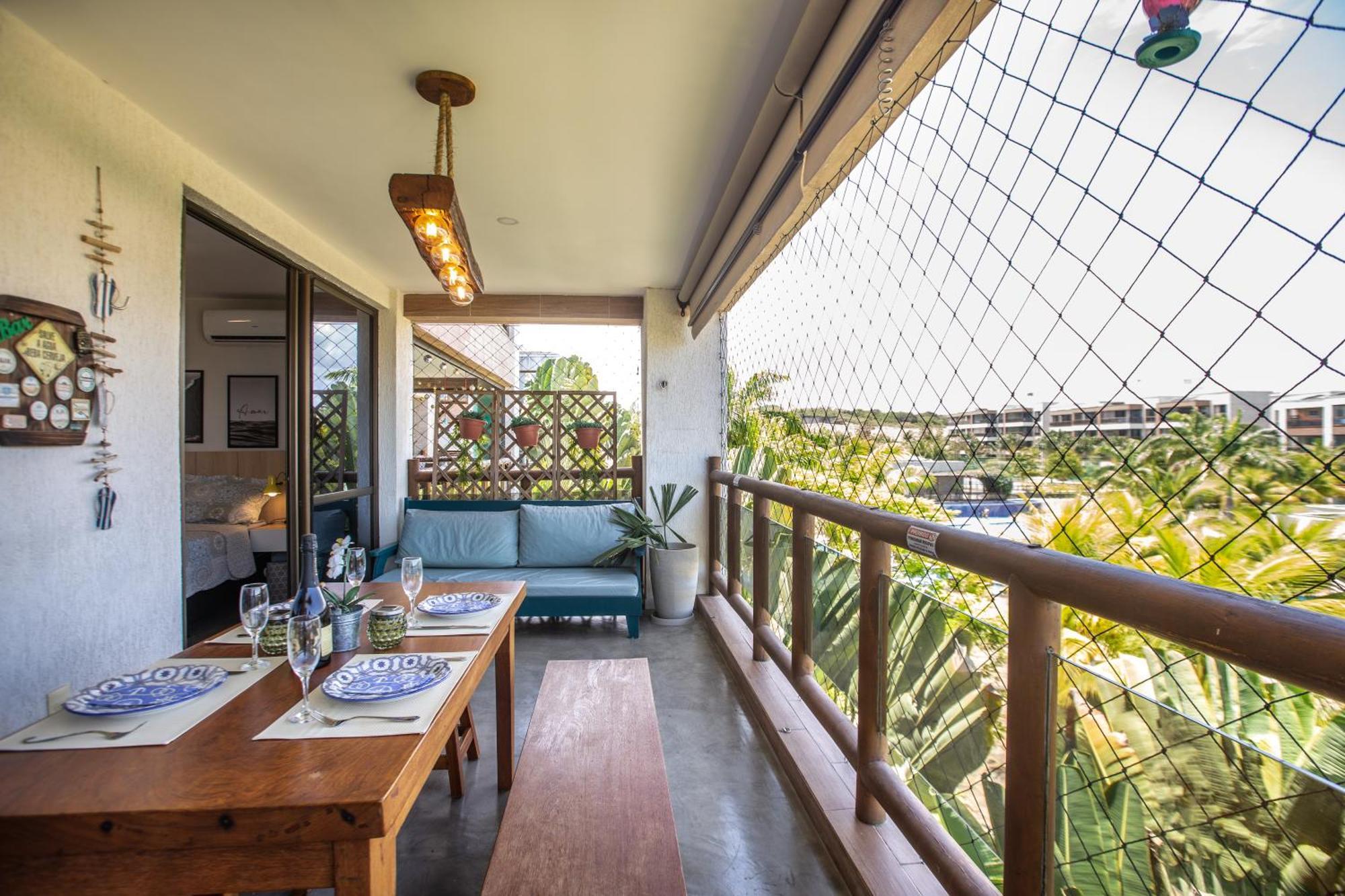 Cumbuco Wai Wai Apartamento Com Vista Para O Mar Экстерьер фото