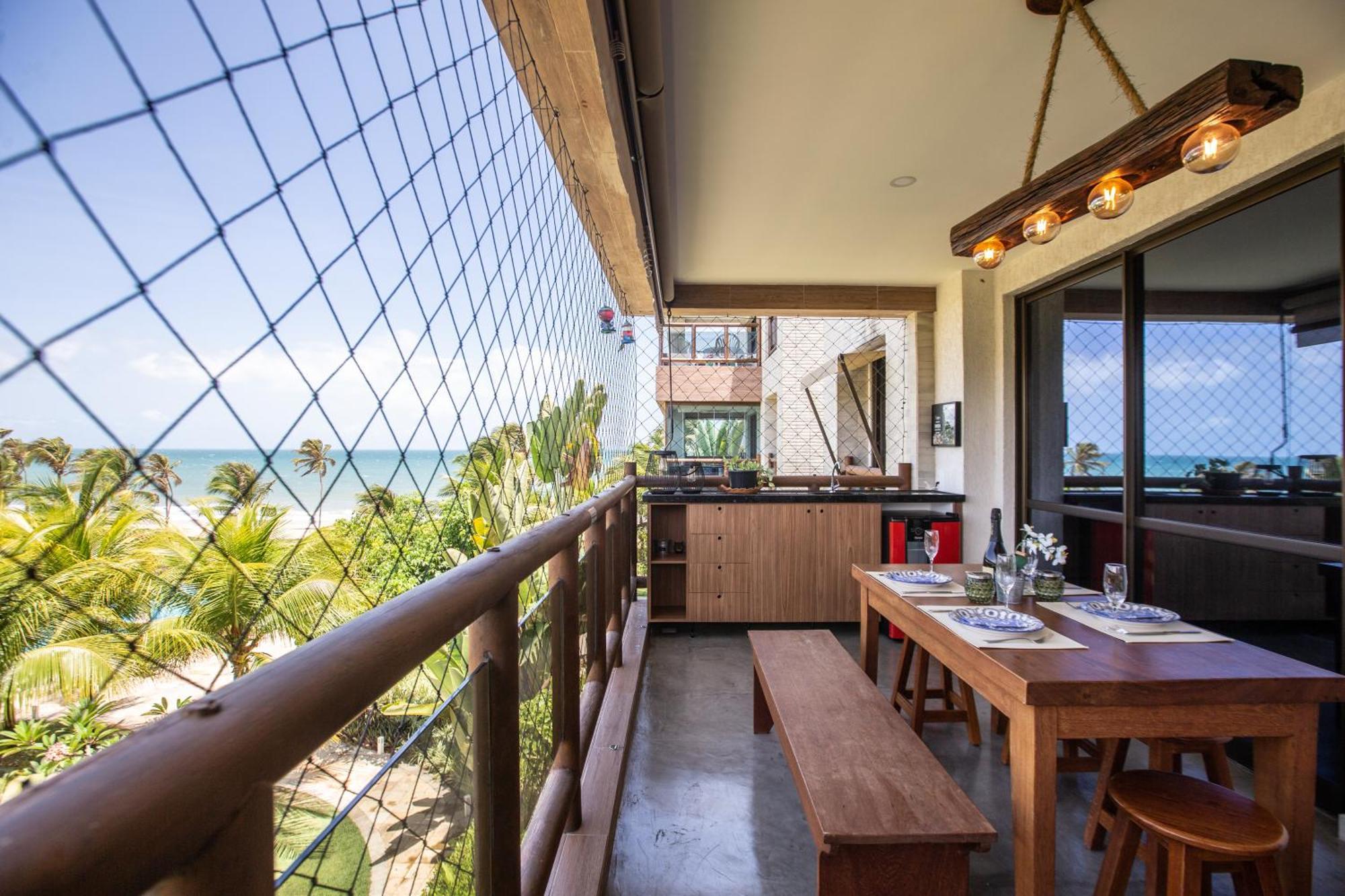 Cumbuco Wai Wai Apartamento Com Vista Para O Mar Экстерьер фото