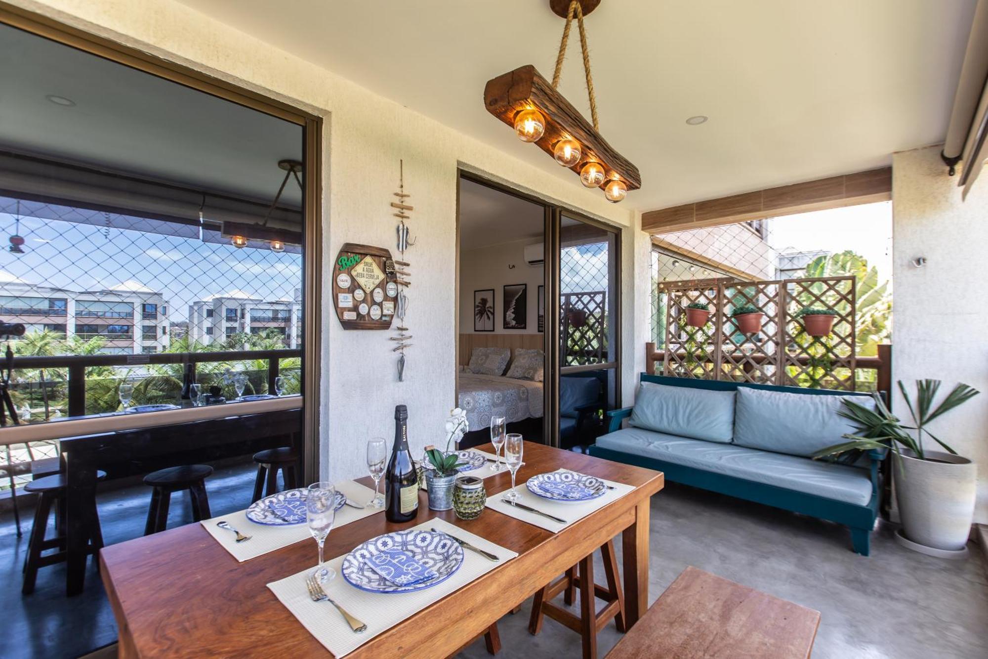 Cumbuco Wai Wai Apartamento Com Vista Para O Mar Экстерьер фото